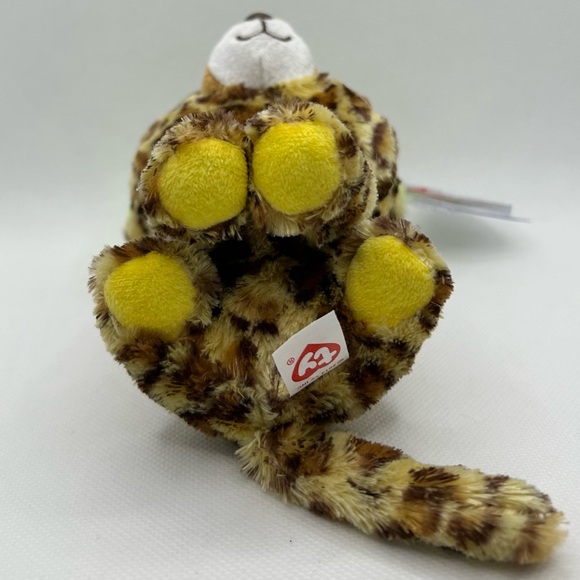 Ty Beanie Boos Collection RETIRED Speckles the Leopard Cat Plush - Picture 6 of 6